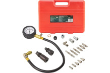 Dyzelinio variklio kompresijos testeris, Rockforce, RF-917G2, 0-70 bar, 8 adapteriai, laikymo dėžė