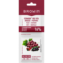 Mielės + maistinės medžiagos raudonam vynui Fermivin® VR5 VITA BROWIN 400535 17g 25L