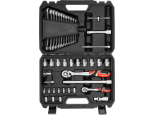 Tool Set 1/4", 1/2" 41 pcs YATO YT-38742 CRV 6140, CrV 50BV30, 72 teeth