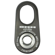 Trīsis Micro Pulley, DMM, 5031290228367, Weight: 17g, Dimensions: 48 x 23 x 12mm, Rope Diameter: 2-6 mm, Certification: EN12278:2007, Strength: Minimum Breaking Strength (MBS) 15kN