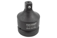 Impact Adapter 1" F x 1/2" M, FORCEKRAFT, FK-80987MPB, CrMo Steel