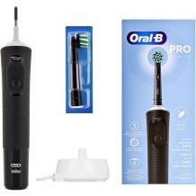 Braun VITALITY PRO D103 Karp Melne Hambaharja, 28 min, 3 režiimi, 1 käepide, 1 harja, laaditav, Bluetooth