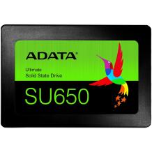 Adata SSD ASU650SS-256GT-R 256GB 2.5" 3D NAND, Skaitymo greitis 520 MB/s, Rašymo greitis 450 MB/s