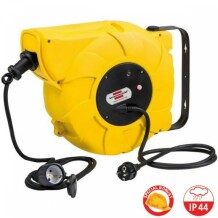 Extension cord with automatic reel 16+2m, 230V, 3x1.5mm, Brennenstuhl, 1241000300