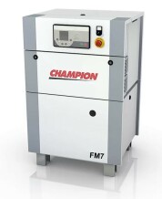 Screw Compressor 7.5 kW FM7, Champion, CC1183626, 0.97 m3/min, 10 bar, 7.5 kW 400/50/3 IP55, IE3, belt drive, 73 dB(A), C-Pro-2, 4000 h/1 year