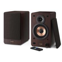 Sharp Raamatute riiuli kõlarid CP-SS30(BR), 60 W, Bluetooth, Traadita ühendus, Pruun
