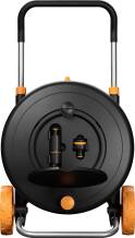Ūdens ratiņi Comfort, 1071639, 21.5 m, 1/2", melni, oranži, ar 360° rotāciju un aksesuāru nodalījumu