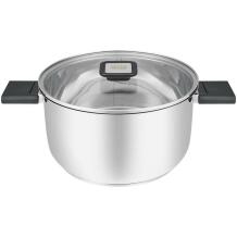 Resto Kastrul 92204 4.4L, Läbimõõt: 22 cm, Kuju: Ümmargune, Materjal: Bakeliit, Roostevaba teras, Käepidemed: Ergonomilised