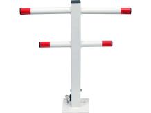 Stāvvietu barjera YATO YT-55744, tērauds, 60 cm augstums, 16/55 cm platums, 15x15 cm pamatne