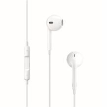 Apple EarPods kõrvaklapid MWU53ZM/A, 3,5 mm, stereo, higiéniakindel, sisseehitatud mikrofon, juhtmega ühendus