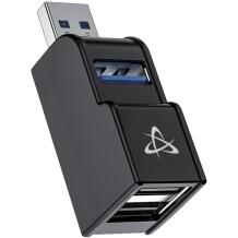 Sbox USB centras H-606, 3 prievadai, 1x 3.0, 2x 2.0, juoda, USB Type-A, USB maitinimas