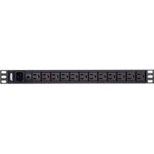 Aten Toitejaotusseade, PE0212G-AT-G, 12 x IEC C13, 1U, 100-240 V, 16 A, 3840 VA, must