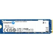 Kingston NV3 SSD SNV3S/2000G, 2000 GB, PCIe 4.0 x4 (NVMe), 6000 MB/s, 5000 MB/s, madal energiatarve