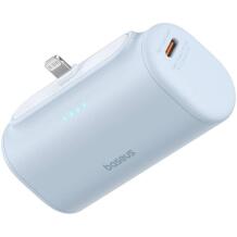 Baseus Powerbank P10068307313-00, 5000mAh, 20W, Lightning 5V=2.4A, Type-C 5V=2.4A