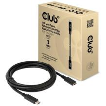Club3D кабель USB-C к USB-C CAC-1529 2м 5Гбит/с 60Вт 4K60Гц M/F