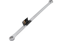 Atvērtā uzgriežņu atslēga JCB JCB-7601719 17x19 mm 405 mm hrom-vandāna tērauds