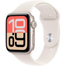 Apple Nutikell SE 3 GPS MEHJ4ET/A, 44mm, Starlight alumiiniumkorpus, Starlight spordirihm M/L, 64GB, 18h aku tööaeg, GPS, Wi-Fi 4