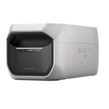 EcoFlow papildoma baterija elektrinei DELTA 3 Max 5016401022 2048Wh LFP plėtra Sidabrinė