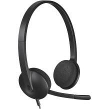 Logitech kõrvaklapid 981-000475, 20 - 20000 Hz, 1.8 m, 100 g, USB Type-A, mürasummutav mikrofon, reguleeritav peapael