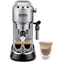 Delonghi | Dedica Espresso Coffee Maker | EC685.M | Pump pressure 15 bar | Built-in milk frother | Semi-automatic | 1300 W | Inox