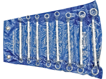 Hexagonālo atslēgu komplekts 8 gab. 52580 TOYA, 6-22 mm, oglekļa tērauds, 15° leņķis