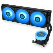 Lian Li CPU Aušintuvas GA II Lite G89.GA2L36RB.00, 3 ventiliatoriai, 120mm, 2500 RPM, 5.1 mmH2O, juodas