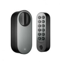 Aqara nutikas lukk U200/EL-D02D-B, must, Bluetooth 5.0, NFC, sõrmejäljelugeja, AA patareiadapter
