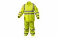 Lietus komplekts, HOGERT, HT5K261-M, M izmērs, ūdensnecaurlaidīgs, redzams dzeltenā krāsā