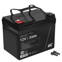 Green Cell Akumuliatorius AGM21, 12 V, 33 Ah, Uždaras švino rūgšties, Juodas, 1 akumuliatorius
