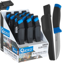 Taktiskais Fink nazis 215/105mm ar somiņu, BLACK SURVIVAL SERIES – izturīgs un kompakts rīks ikdienai un piedzīvojumiem