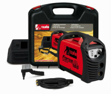 Elektrodų suvirinimo įranga Force 165, TELWIN, 815857, Maitinimas 230 V, Srovė 10-150 A, Elektrodų skersmuo 1.6-3.2 mm