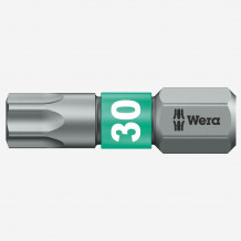 Torx T30 x 25mm BiTorsion uzgalis, WERA, 066128, augsta griezes momenta izturība