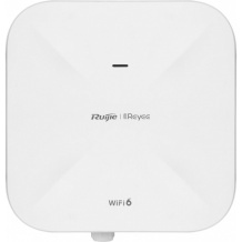 Ruijie Reyee RG-RAP6260(G) Wi-Fi 6 Divjoslu Gigabit Āra Piekļuves Punkts (2.4GHz/5GHz, IP68, PoE Atbalsts) Balts