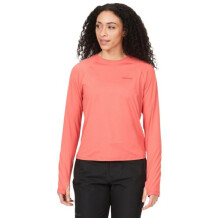 Krekls WINDRIDGE LS 01 W, MARMOT, 0195115173098, S, GRAPEFRUIT, 170g, UPF50 aizsardzība