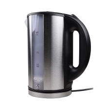 Elektriline veekeetja 2000 W 1.7 L roostevabast terasest korpus 360° pöörleva alusega roostevaba teras AD1216 Adler