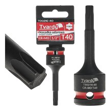 TORX Impact Socket 1/2" T40 CR-MO Tvardy T00216-40
