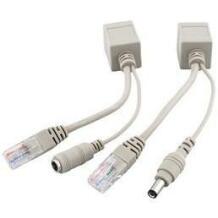 Genway сетевой адаптер питания APOE 12V, 2x RJ-45 разъема, 2.1/5.5 мм разъем питания, CE, RoHS