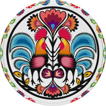 Twist off vāks Ø66 BROWIN 136411, Folk grafika, 10 gab.