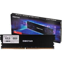 Biostar atmintis DIMM, DO32NU4H16, 16GB, 3200MHz, 1.35V, 1.2V, dviejų kanalų, nebuferizuota