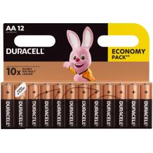 Duracell Baterija AA LR06 BL12, 1.5 V, 12 vnt, šarminė