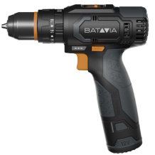 Bezvadu kombinētais urbis 12V 350/1400 rpm komplekts ar 2.0Ah akumulatoru un USB-C uzlādes kabeli 7065261 Batavia