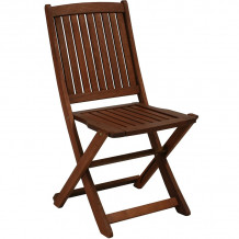 Krēsls MODENA 47x56,5xH91cm, saliekams, koks: meranti, piesūcināts ar eļļu 07098 HOME4YOU