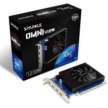 Sparkle Intel Arc A310 Omni View SA310F-4G, 4GB, 64 bit, 4K@60Hz, 1 ventiliatorius, GDDR6, 15.5 Gbit/s