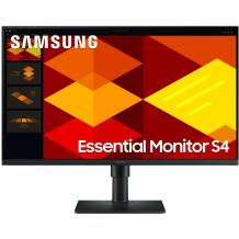 Samsung LCD monitorius LS27D402GSUXXE, 27", 1920 x 1080, Full HD, 16:9, IPS, reguliuojamas stovas, VESA tvirtinimas, USB centras