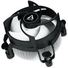 Arctic CPU кулер Alpine 17 ACALP00040A, 12V, 1 вентилятор, 2000 RPM, 0.3 соне, FDB, черный/серебристый