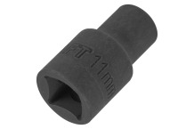 6-point socket 11 mm, 1/2", FORCEKRAFT, FK-44511K, CrMo steel, impact resistant