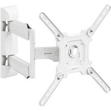 Onkron telerii kinnituse M4-W, 32-65 tolli, 35 kg, VESA 100x100-400x400 mm, kallutusnurk -5-8°, valge