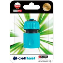 Cellfast Laistymo žarnos jungtis BASIC 8856044, 6bar, 1 vnt, ABS, nerūdijantis plienas, 1/2"-5/8"