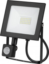 Prožektors LED ar kustību un krēslas sensoru 20W (28x2835 SMD), 6500K, URZ3484-2, Rebel