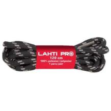 Lahti Pro Шнурки 5119575, 120 см, 4 мм, 100% полиэстер, черно-серый